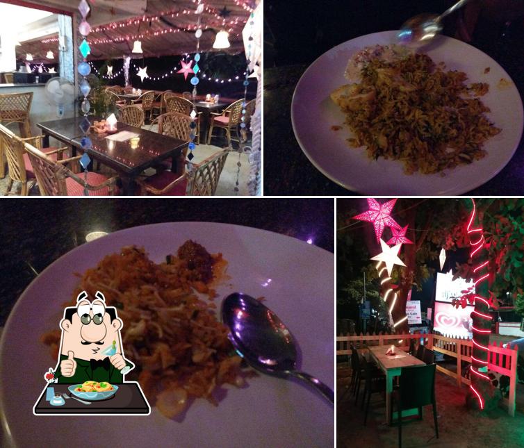 This is the photo depicting food and dining table at AJ's Kitchen Bar & Restaurant