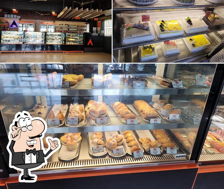 The interior of Amma's Pastries