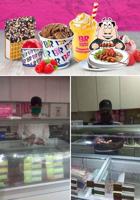 Food at Baskin Robbins - Ice Cream Desserts