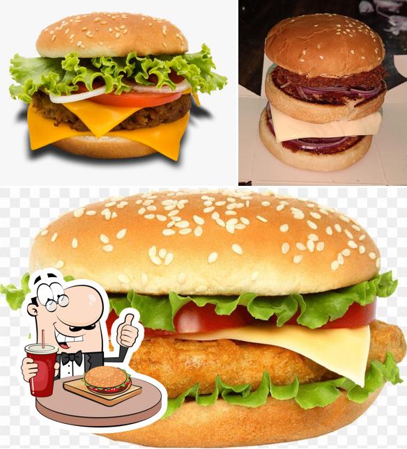 Get a burger at Burger Hut