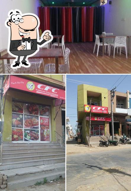 The exterior of CFC Restaurant