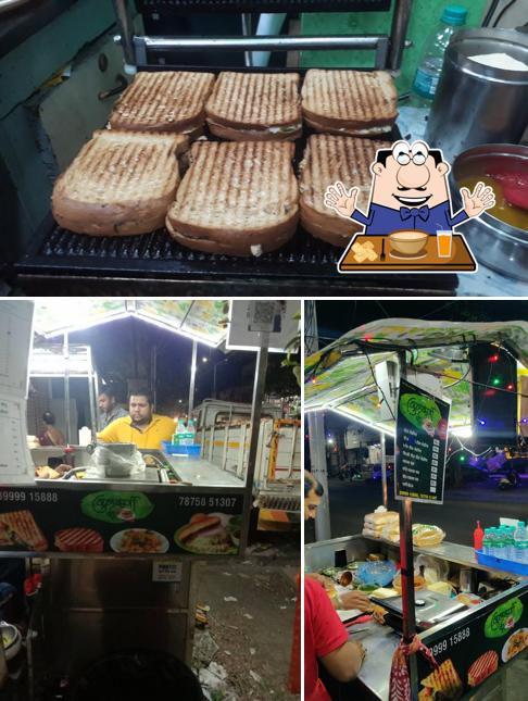 Food at Kulkarni Bandhu sandwich center