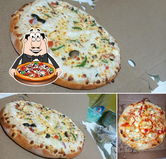 Get pizza at Pizza Palace