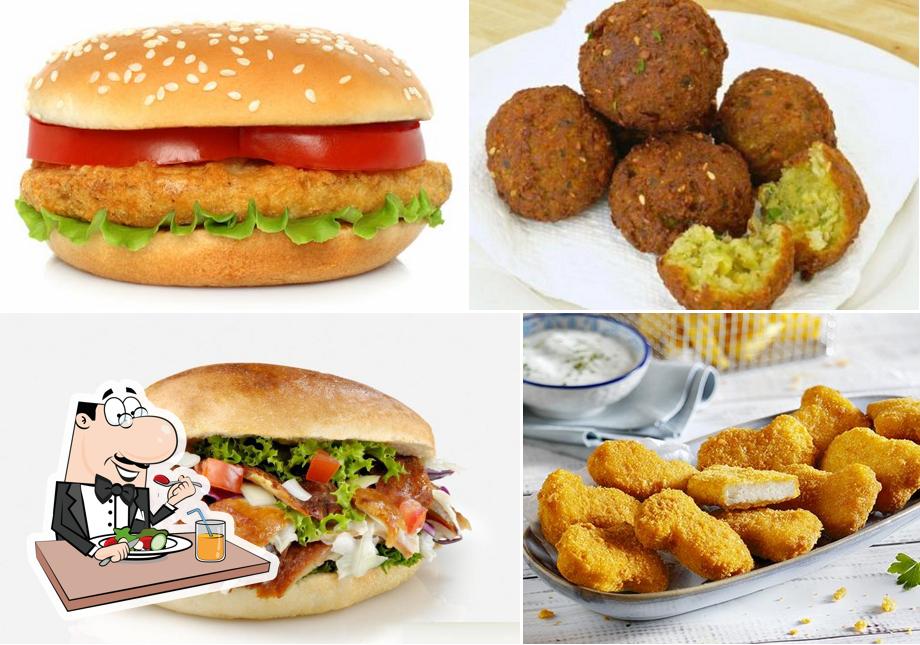 Panino con maiale stirato al Pizza e kebab da Luca