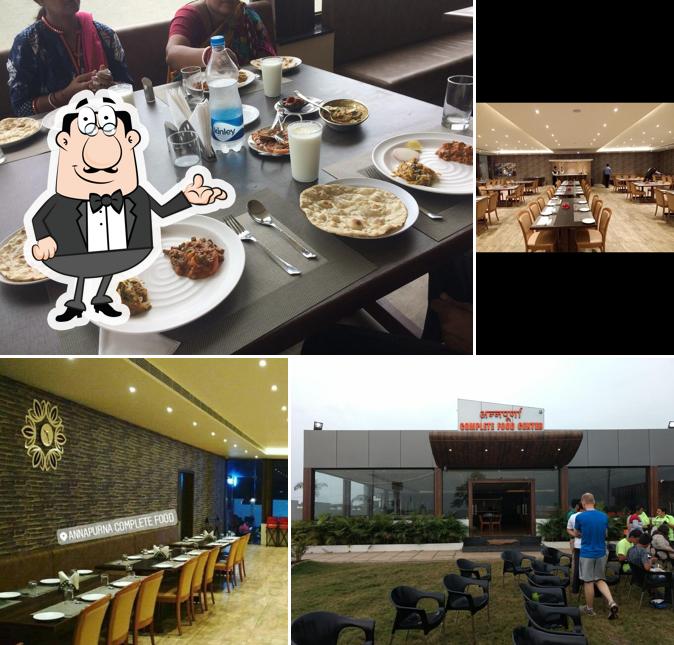 The interior of Annapurna Complete Food Center CFC