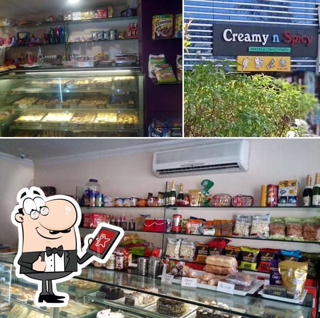 The exterior of Creamy N Spicy