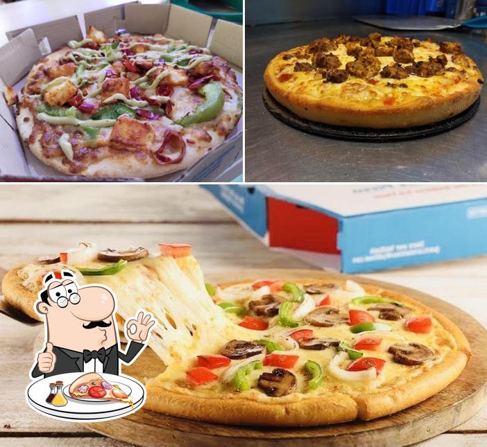 Pick different kinds of pizza