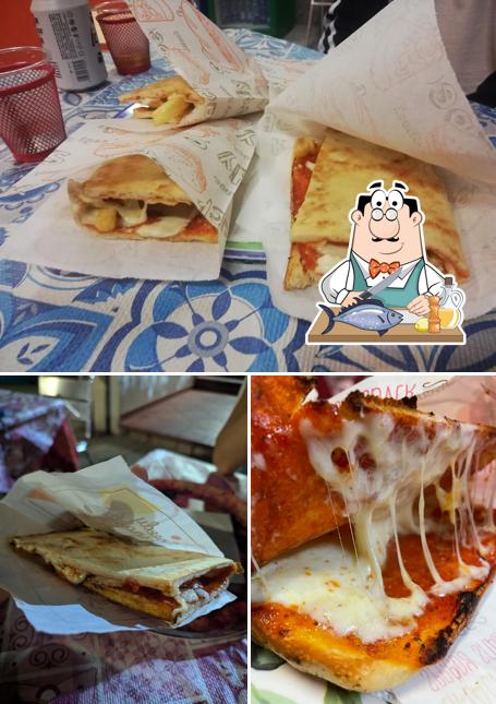 Salmone grigliato al Elio's Pizza Al Taglio