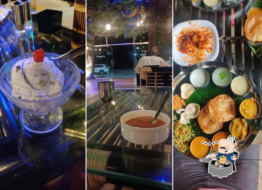 Food at GANDADAGUDI Hotel