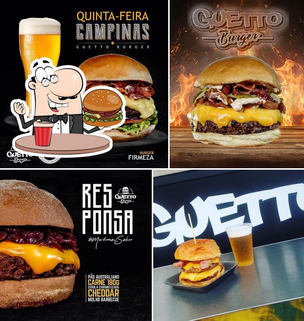 Delicie-se com um hambúrguer no Guetto Burger