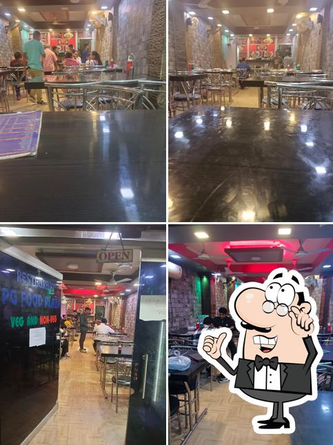 The interior of PG FOOD PLAZA