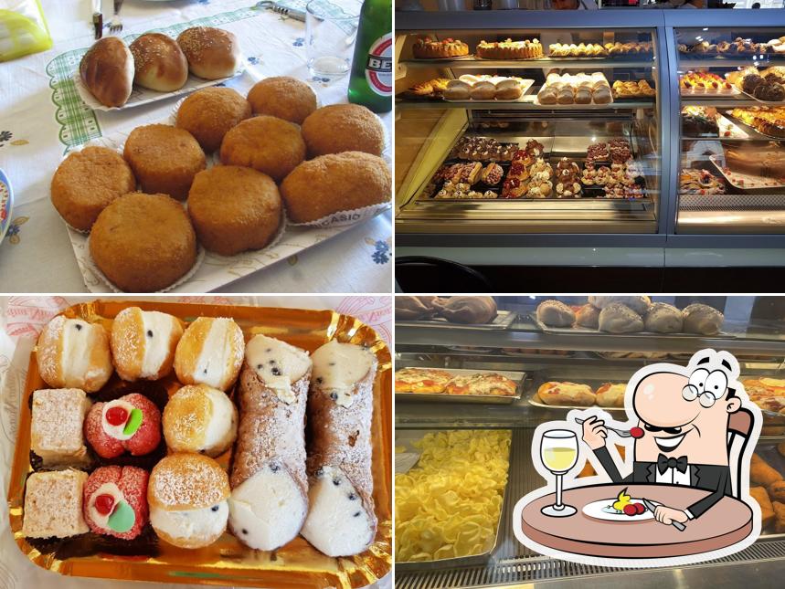 Cibo al Pasticceria Messina Nicasio