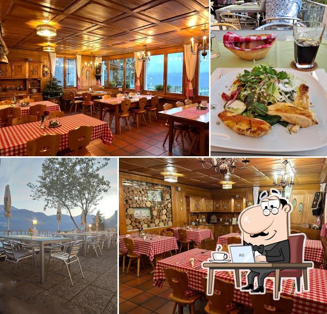 Gli interni di Restaurant Platten