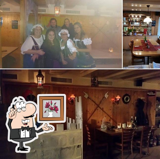 Gli interni di Restaurant Toggenburg