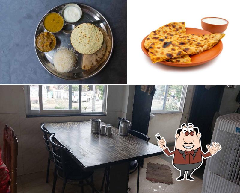 Food at Shree Ji Dining Hall