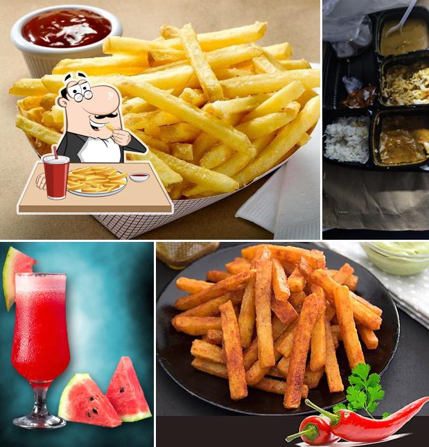 French fries at Shreeji Bombay Sandwich and Pizza