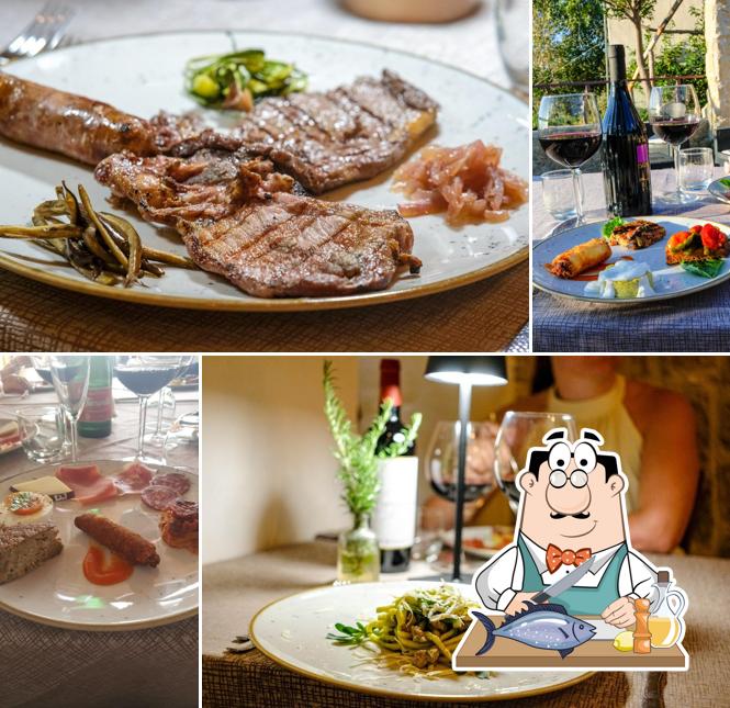 Salmone grigliato al Tufo Giallo