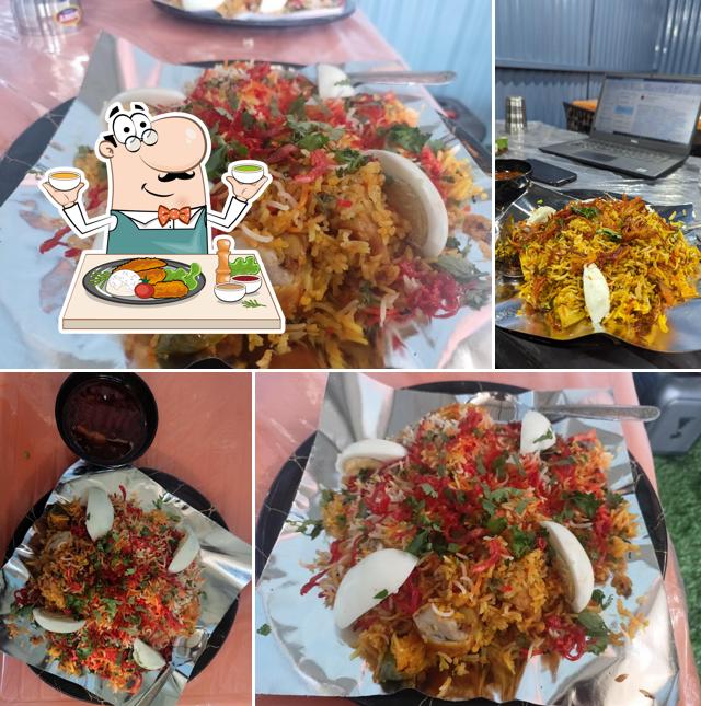 Food at shahil biryaani