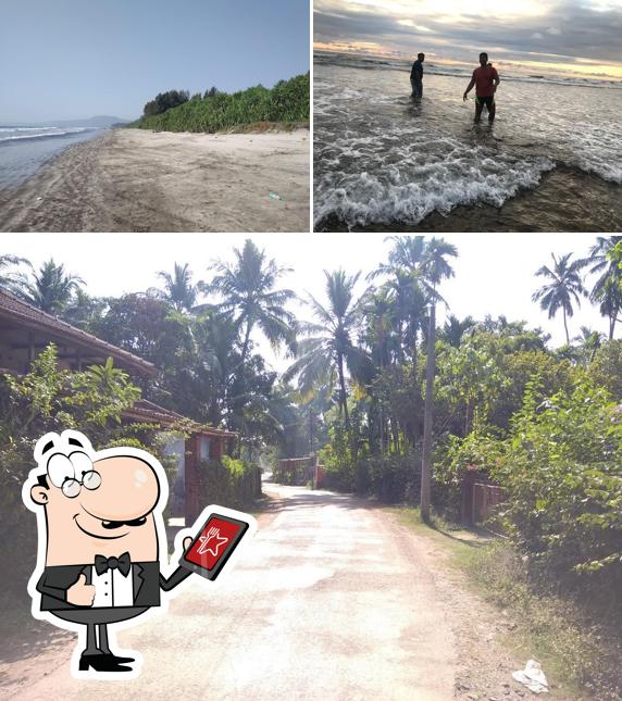 The outside area is an important feature of Diveagar Beach