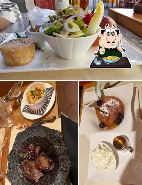 Cibo al Café Le National - Restaurant à Martigny-bourg