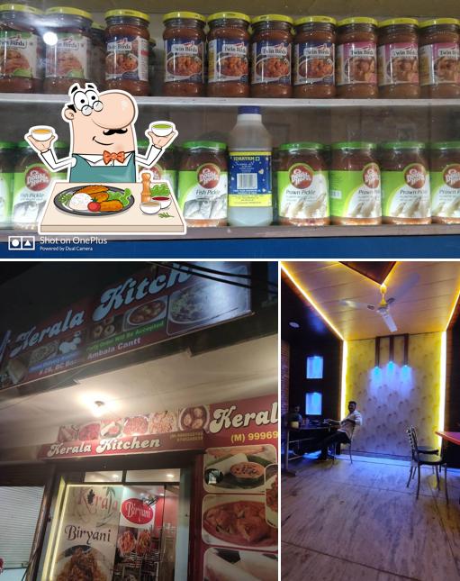 Among different things one can find food and interior at Kerala store & Restaurant