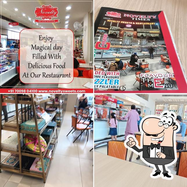 Check out how Novelty Sweets & Restaurant looks inside