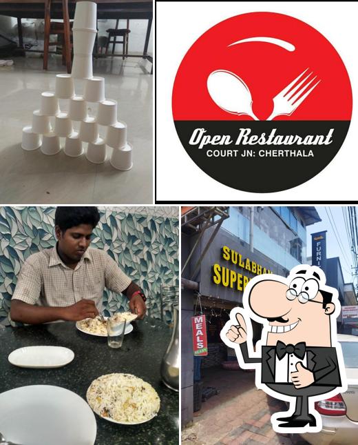 Here's a picture of OPEN RESTAURANT, COURT JN, CHERTHALA