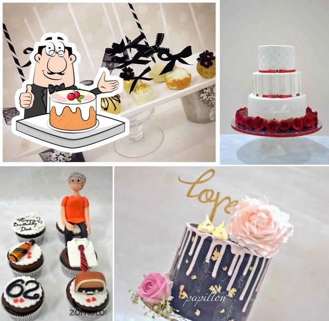 Look at the pic of Papillon Cupcakes & More