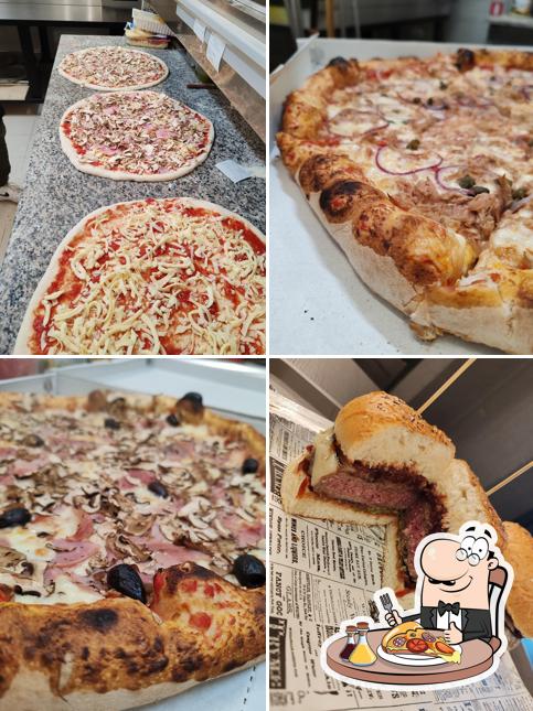 Prova una pizza a Fast Food "Pit Stop"
