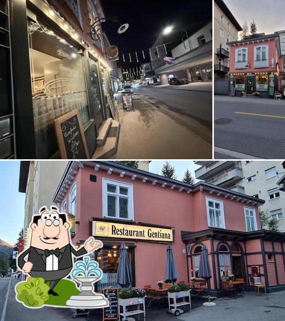 Gli esterni di Restaurant Gentiana