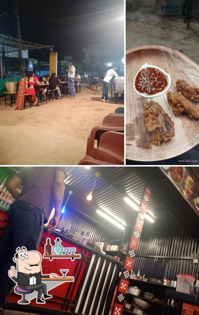 The interior of Hot Garlic