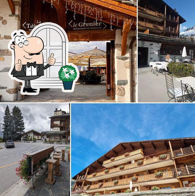 Goditi la vista dagli esterni di Le Chalet d’Adrien