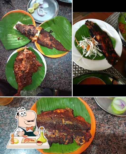 Get seafood at New Karavali