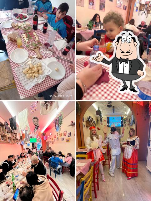 Gli interni di Trapanaré Trattoria & Pizzeria