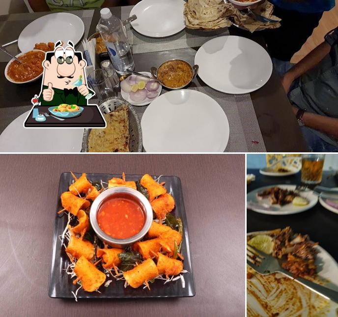 Food at Bluemoon Elite Sports Bar and Family Restaurant