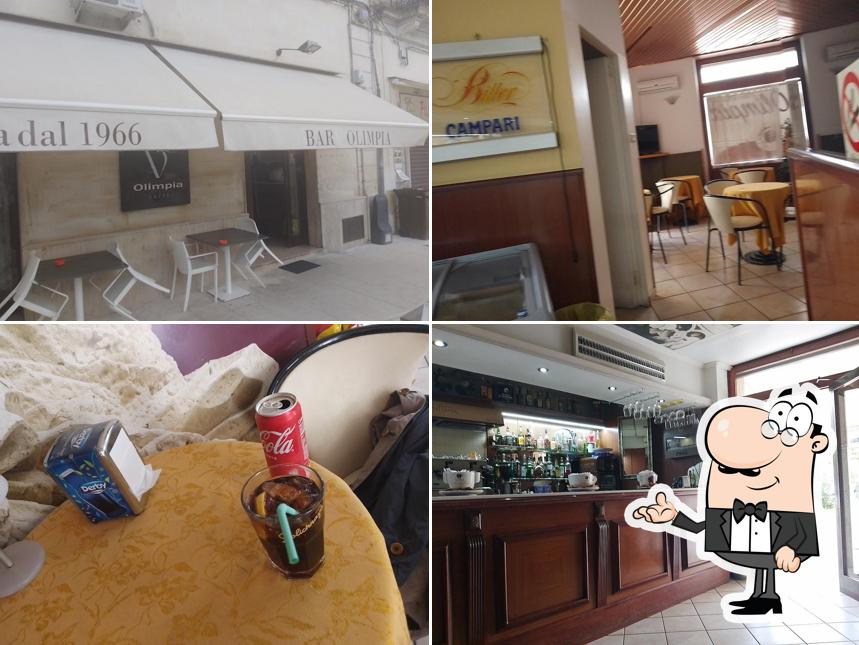 Gli interni di Caffetteria Olimpia