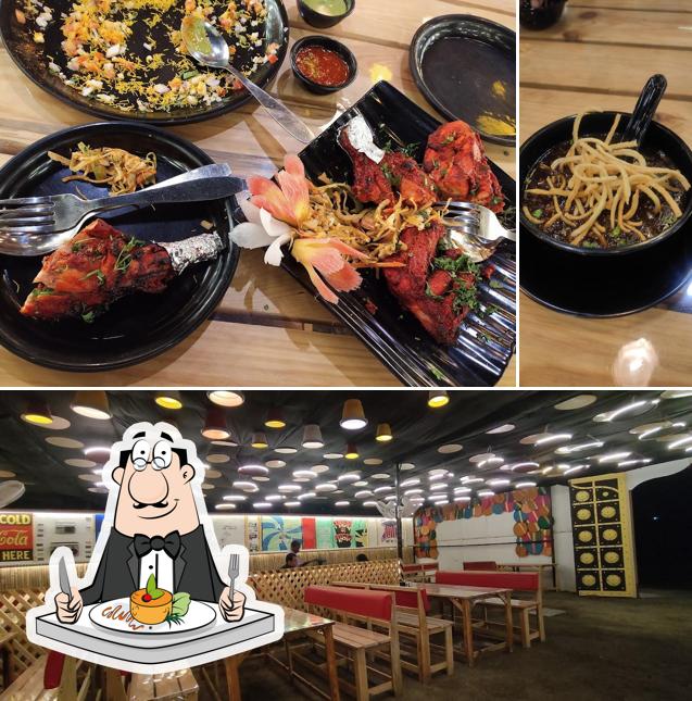 Food at 90s Family restaurant