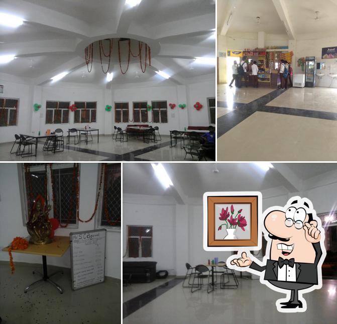 The interior of Cafeteria, Paramedical Campus, UPUMS
