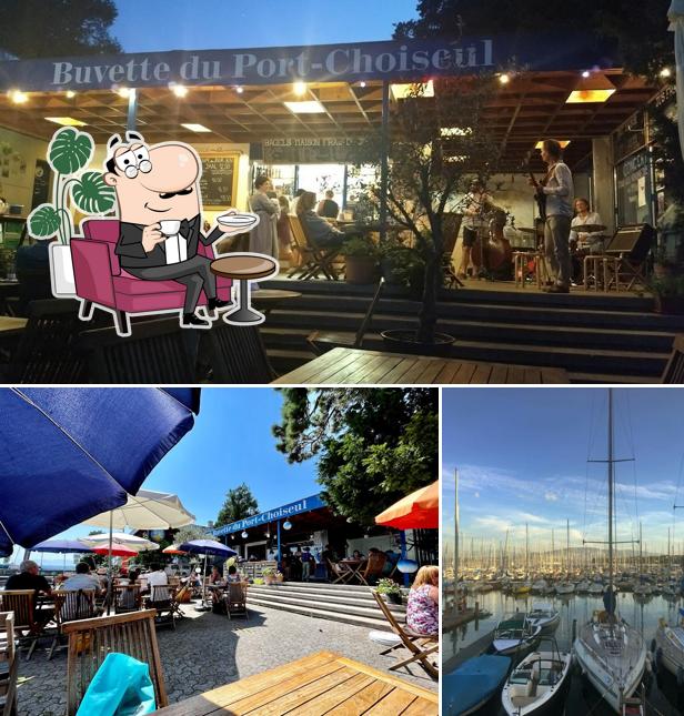 Dai un'occhiata agli interni di La Buvette du Port Choiseul