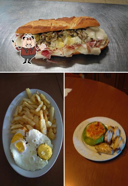 Platti al La vetrina del Fornaio