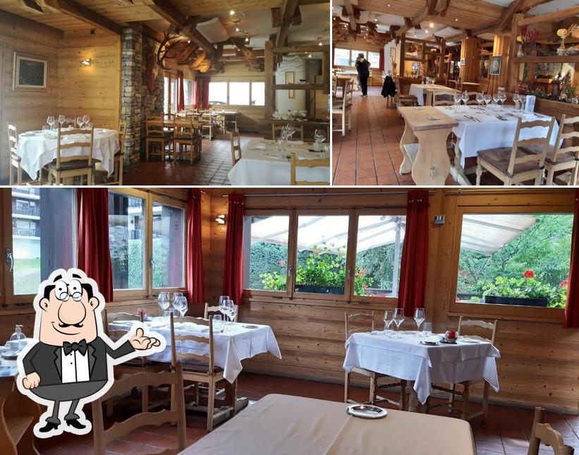 Gli interni di Restaurant Mont-Rouge