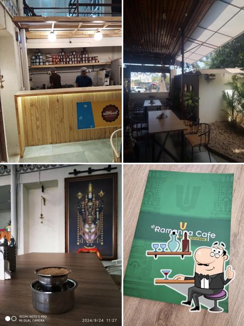 The interior of Shree Ramanna Cafe & Wafflewave