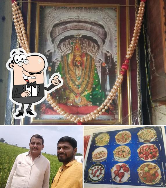 This is the photo showing exterior and food at Thulja Bavani Tiffin Centre