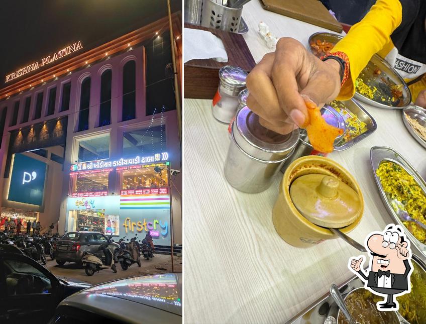 Check out how Shree Khodiyar Kathiyawadi Dhaba looks inside