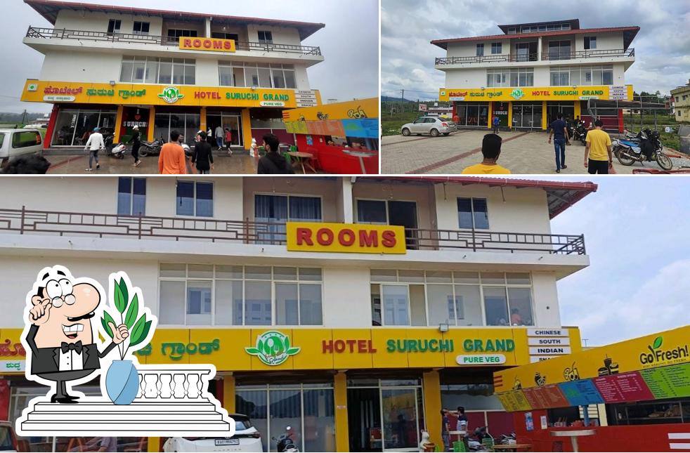 Enjoy the view outside Suruchi Grand Restaurant and Rooms ( Best Vegitarian Restuarant )