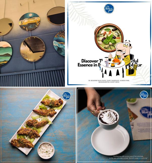 Food at The Blue Plate