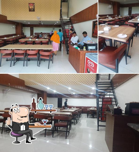 The interior of Veg Rasoi