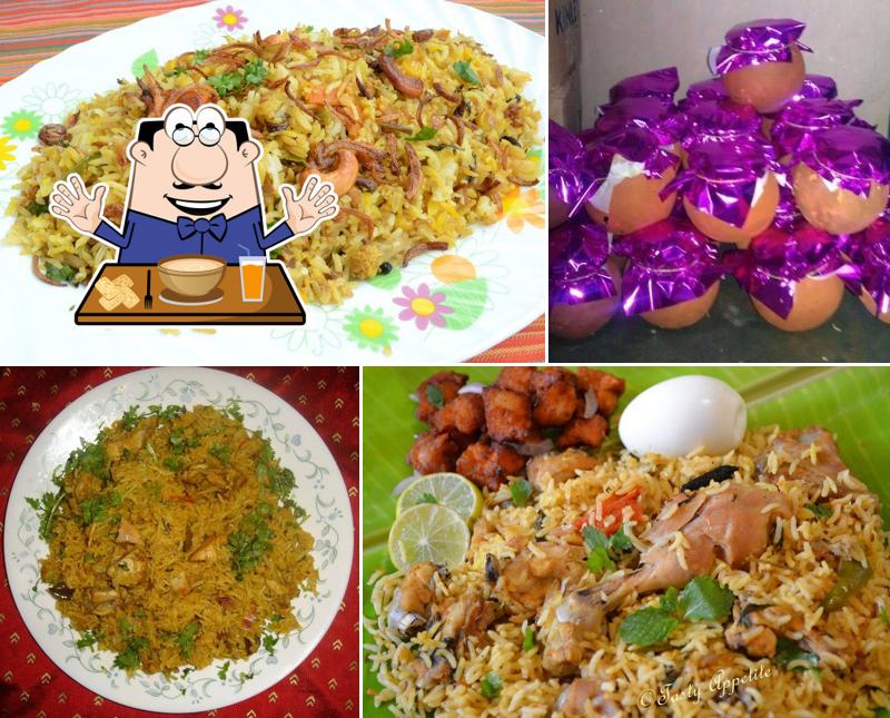 Food at Victory Garden Restaurant-Pot biryani lovers