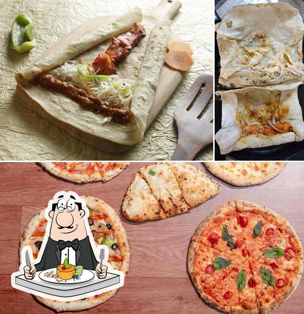 Food at Wraps and rolls