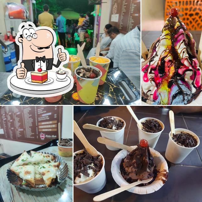 Enjoy one of the desserts